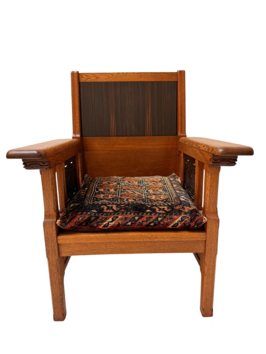 Arts & Crafts Art Nouveau Armchair by Carel Adolph Lion Cachet, 1900s